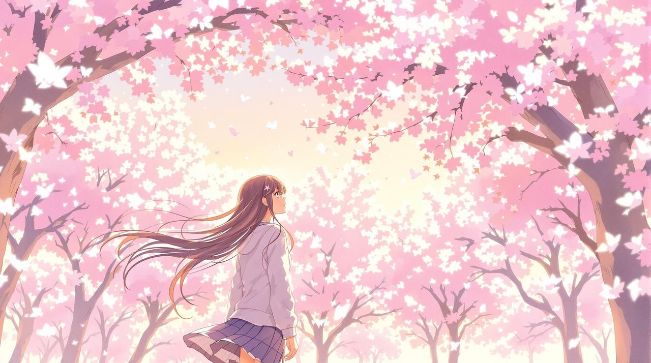 樱花落尽时 - 恋爱治愈 - 西瓜视频短剧版 樱花落尽时 - 西瓜视频短剧版
